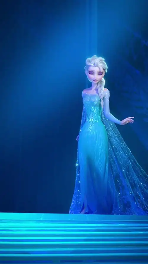 【60帧/冰雪奇缘/艾莎】衣服最多的女主了吧