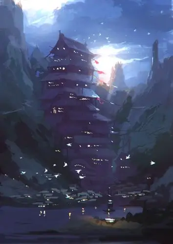 客栈房屋内的乱中有整洁