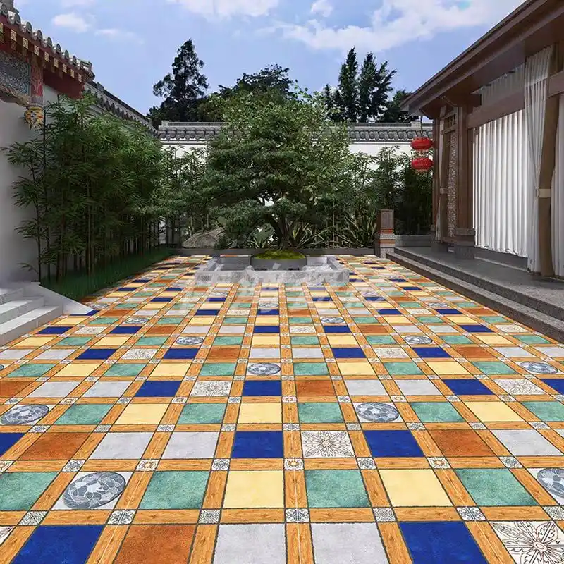 美式复古砖室外院子瓷砖露台阳台花园庭院地砖防滑仿古砖600x600