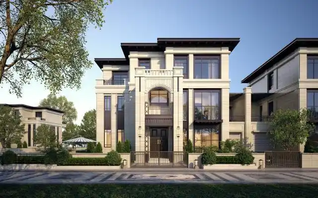 新中式独栋别墅id152895306