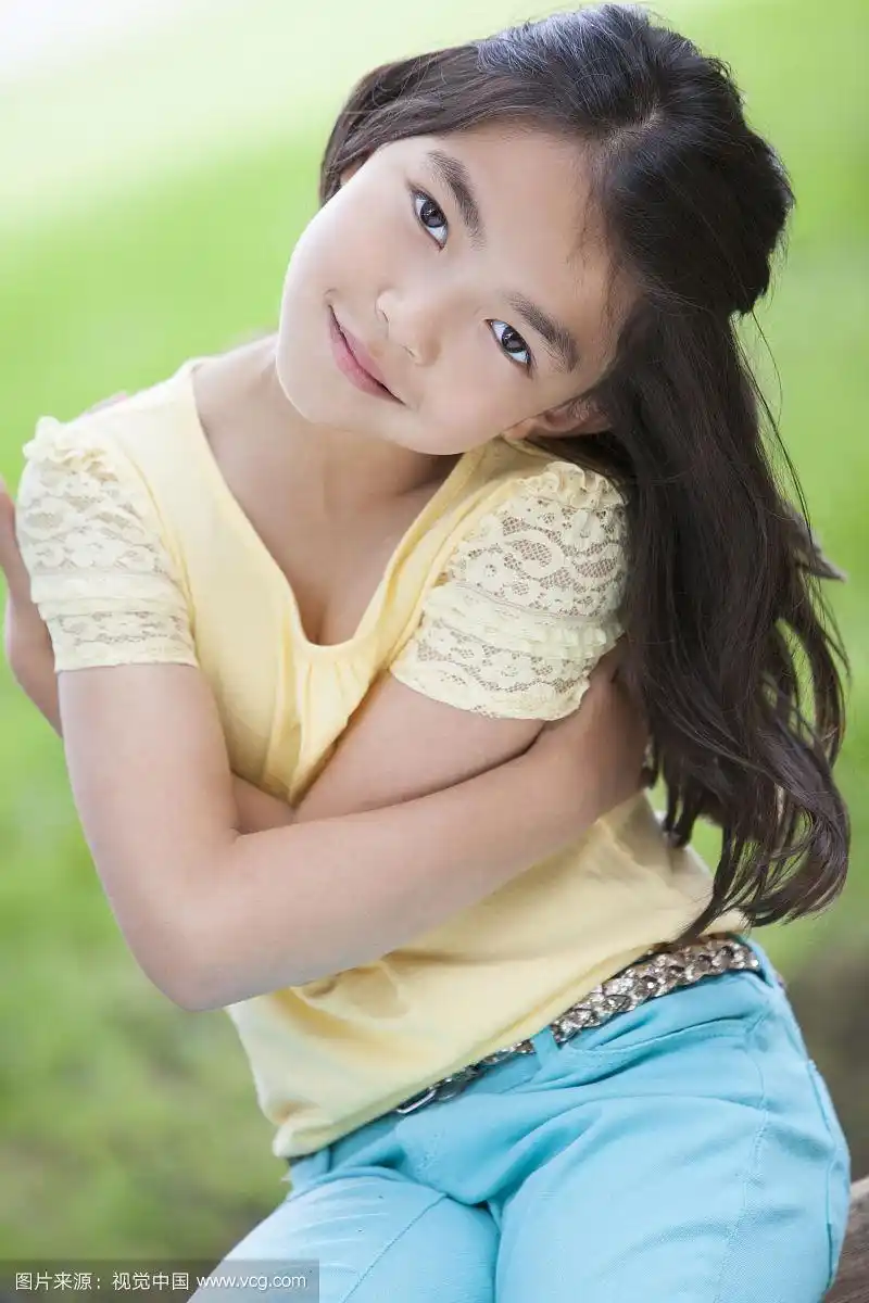可爱的小女孩