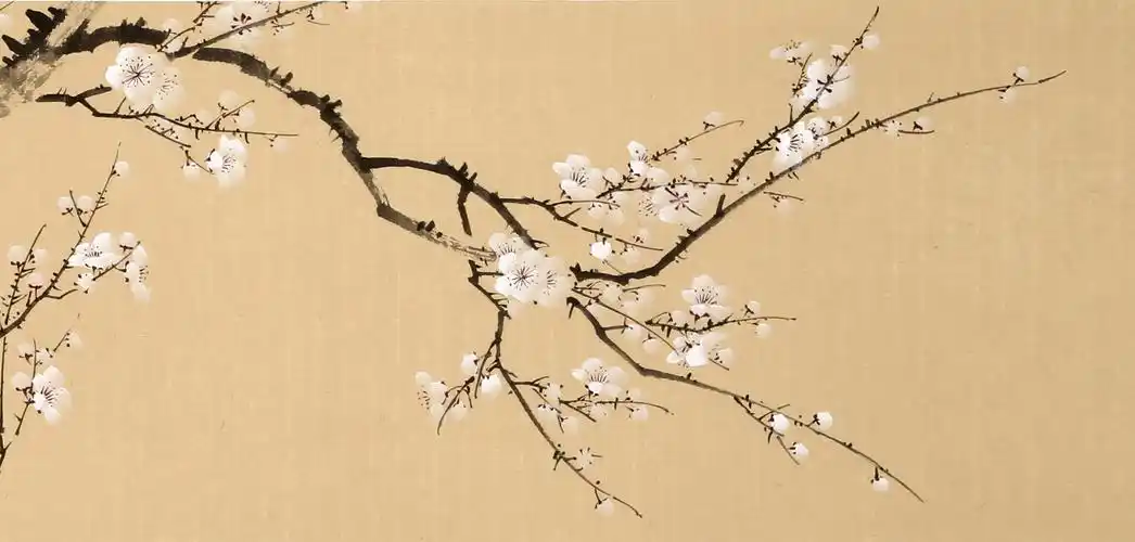 皇甫小喜 四尺对开写意梅花国画《梅花香自苦寒来》 - 梅花图 - 99