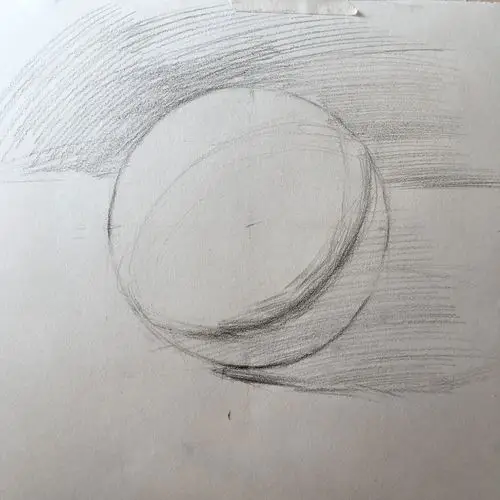 素描入门之石膏球体,绘画步骤归纳总结