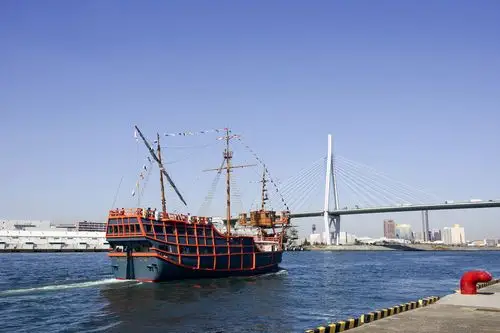 大阪,港口,日本