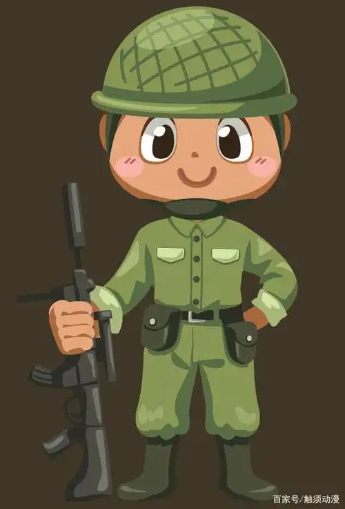 卡通士兵8.