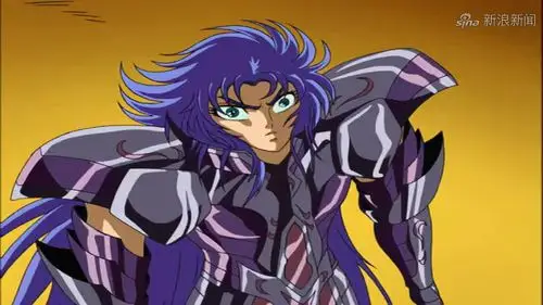 圣斗士星矢,圣剑刺入了紫龙的心脏,紫龙还不放弃,修罗被感动了