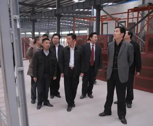 4月12日,巴中市南江县县委副书记,县长刘凯一行,赴元坝区考察工业发展