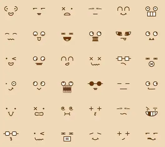 表情简笔画大全可爱 中级简笔画教程-第1张