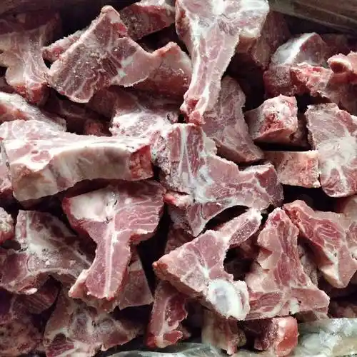 [猪骨批发]猪骨头 冷冻新鲜切片多肉猪龙骨 猪脊骨龙骨块 饭店食堂