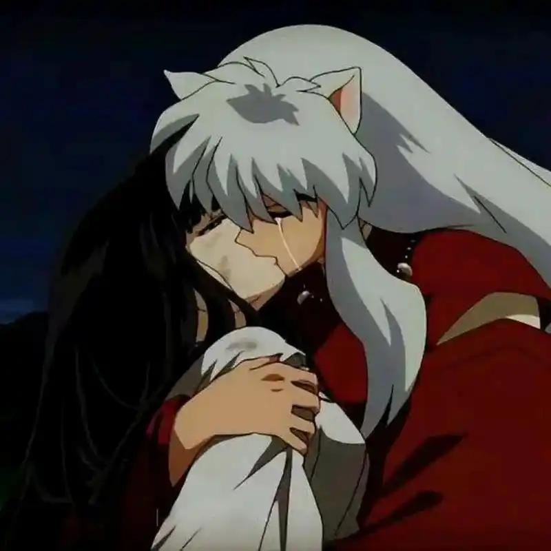 犬夜叉 你抱着桔梗流泪 吻她的这三十秒,心里想的是曾经你为了 - 抖音