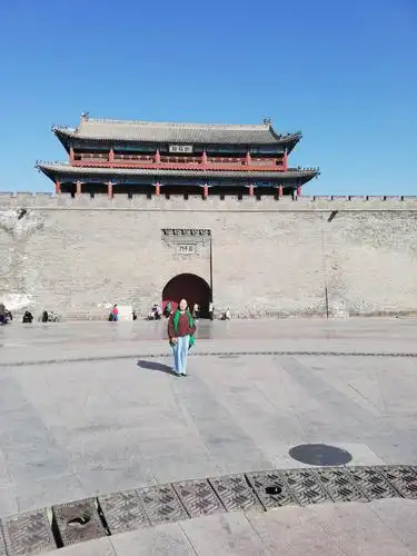 古城宣化的城门楼