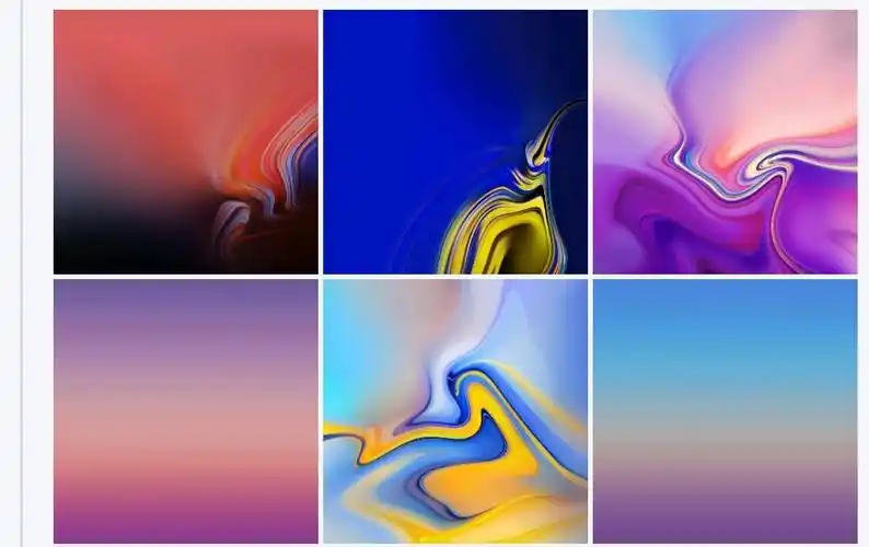 三星galaxynote9内置壁纸分辨率为25602560一共1