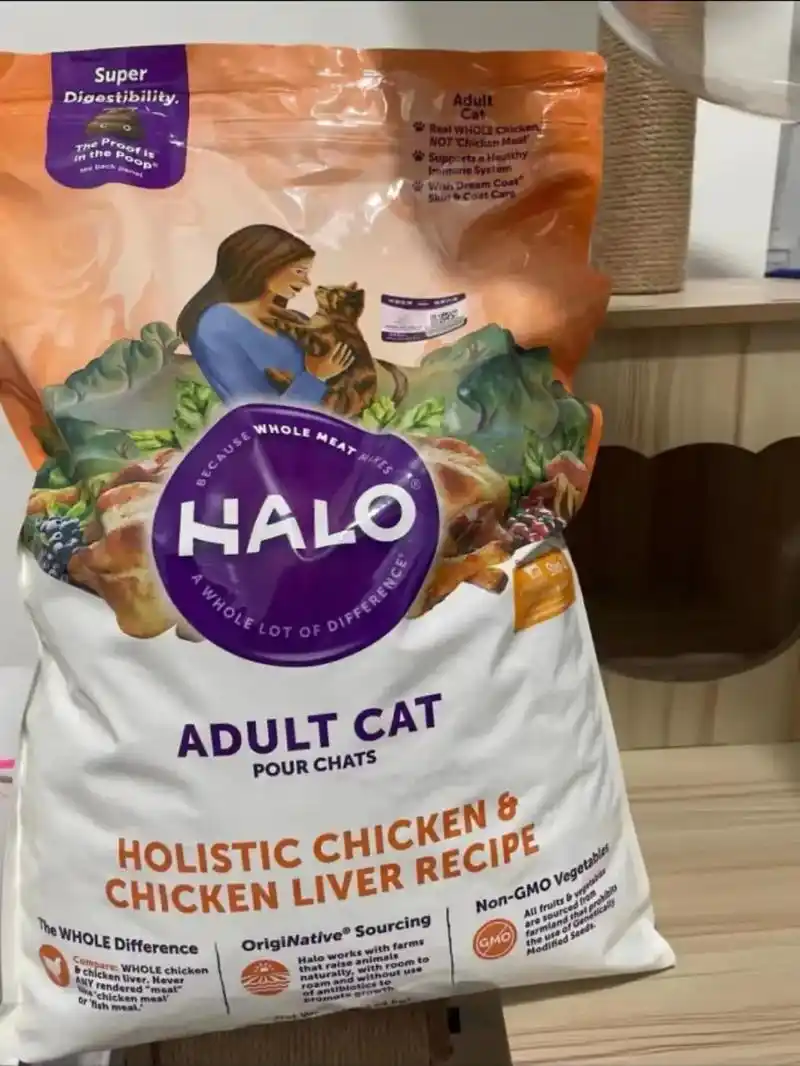 自然光环鲜肉无谷猫粮!软便克星.halo 自然光环 鲜肉无谷 - 抖音