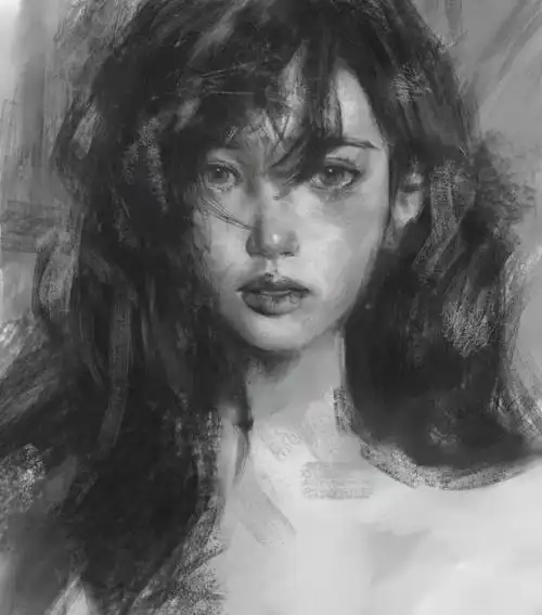 素描头像临摹两小时