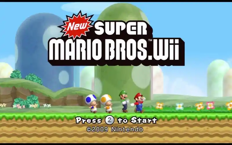 新超级马里奥兄弟wiihd印度向宣传片