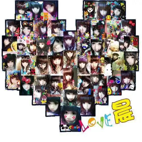 qq相册封面拼图