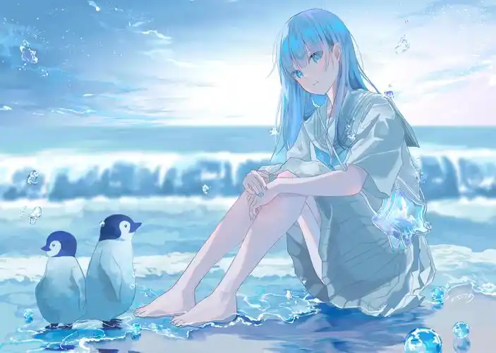 高清4k动漫美女壁纸图片_二次元美女壁纸图片_三千图片网