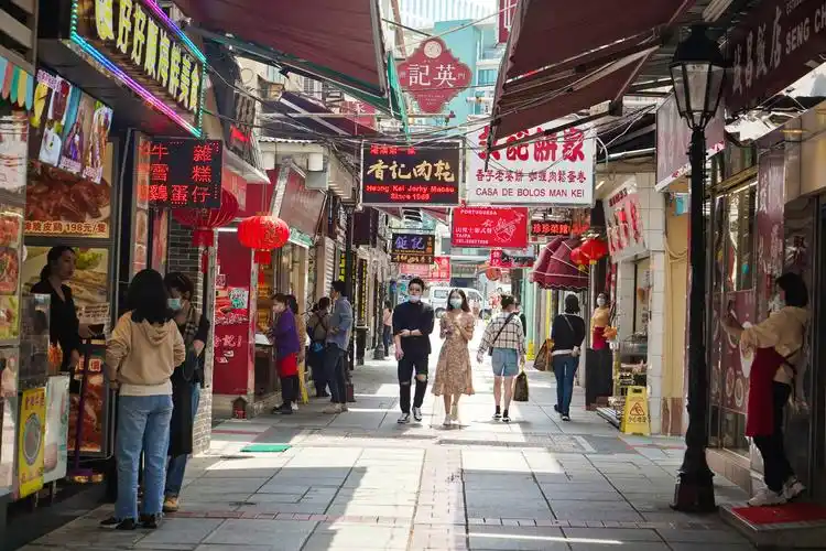 澳门颇有味道的老街仅121米为何成为全国游客的保留项目