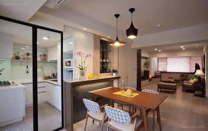 餐厅与厨房隔断