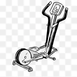 手绘健身器材图片大全