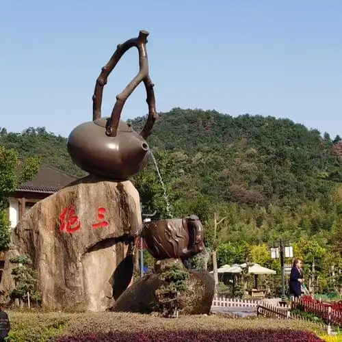 茶文化圣地,生态旅游乡,长兴县水口乡顾渚村