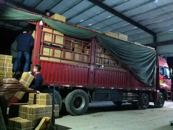 9米6的大货车满载而去!