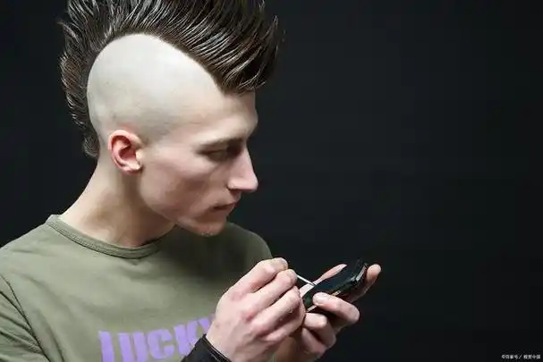 世界最高的莫西干发型 耸立在头顶长1米多