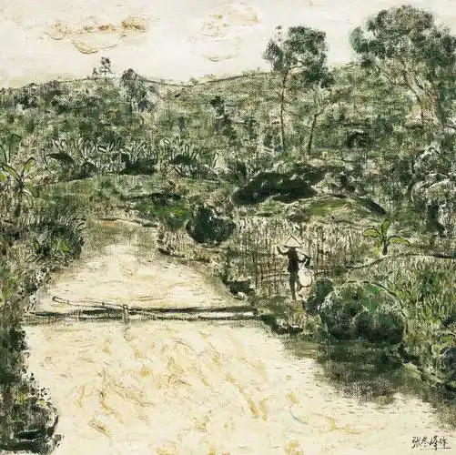 2915   张冬峰  溪边种田图