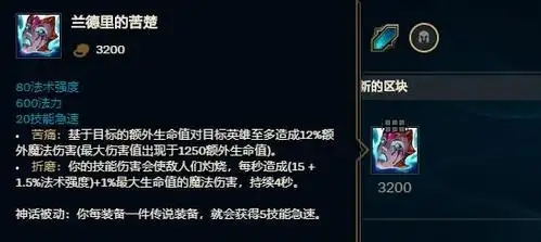 1,核心神话装【兰德里的苦楚】.