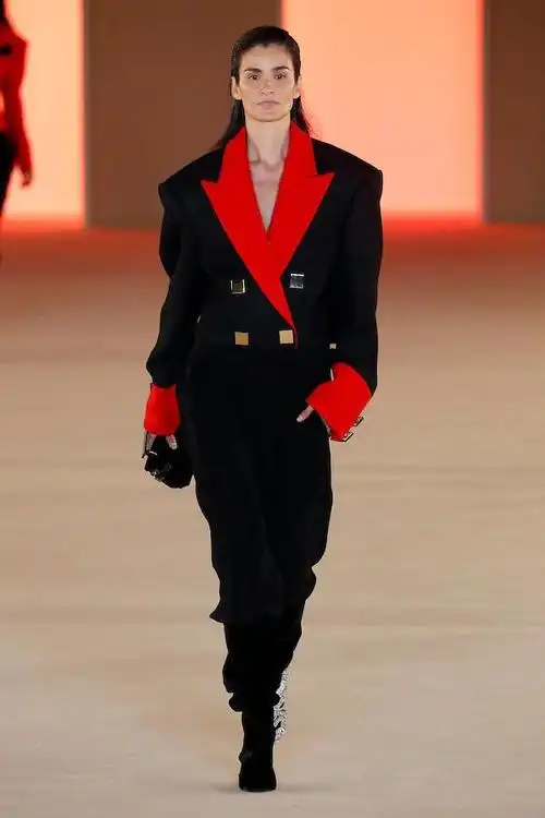 2020秋冬巴黎时装周 balmain 秀