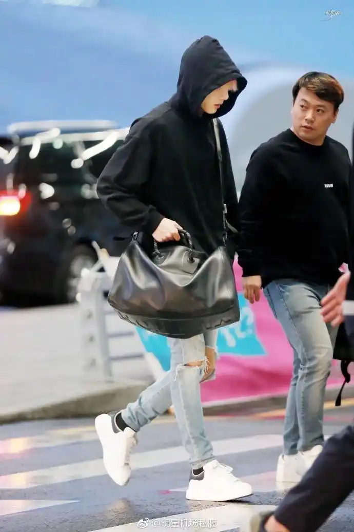 防弹少年团田柾国 180903 仁川机场私服