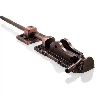 欧式大门落地插销 落地插 带板地插门栓门闩 大门插销中式插销