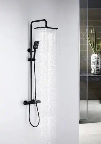 方洛淋浴花洒套装全铜洗澡神器淋浴花酒家用淋雨三功能增压花洒