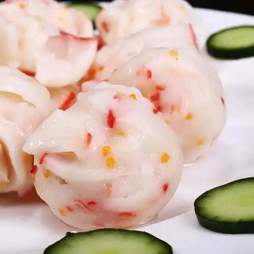 龙虾丸新鲜正宗火锅食材关东煮麻辣烫手工虾滑龙虾球可批发手工龙虾丸