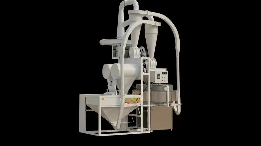 石磨磨粉机 石磨玉米面粉 全自动高产量石磨杂粮磨面机