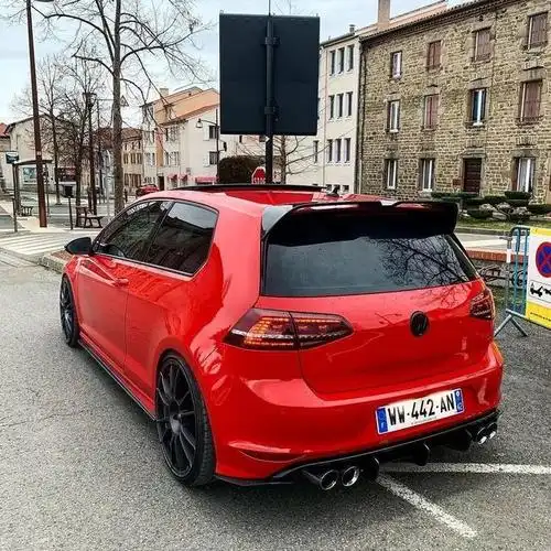 高尔夫7轻改案例三门版就是战斗