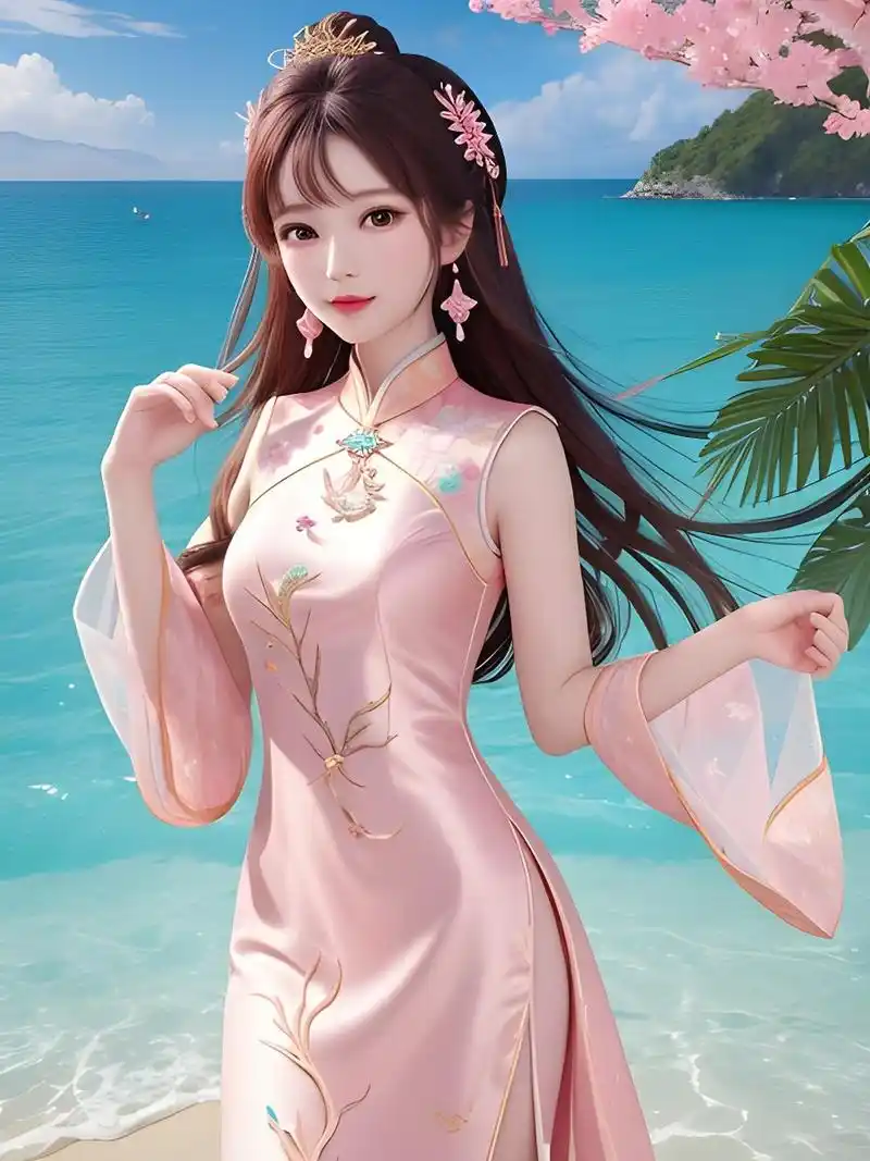 「粉色系古装」[比心][比心] #二次元美图#  #超潜力新人创作营#  #ai