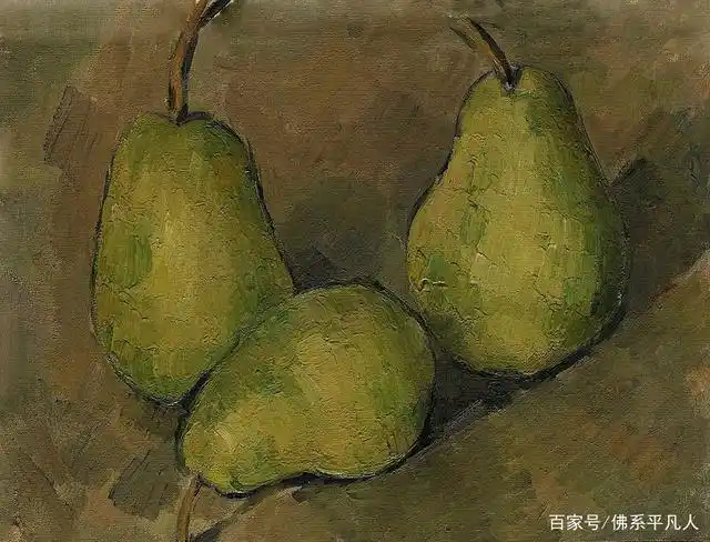后印象派画家-保罗·塞尚-静物水果篇