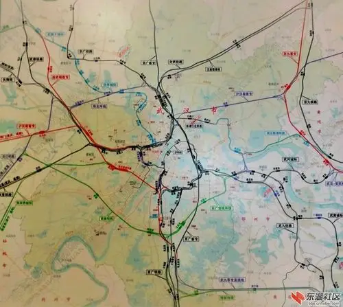 从意图到蓝图——解读武汉铁路枢纽总图