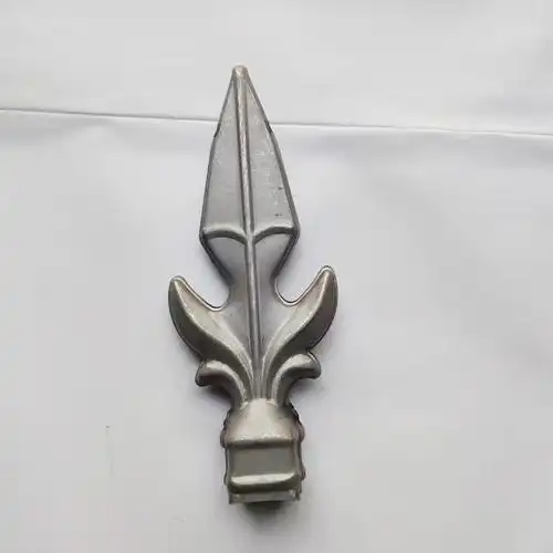 锌钢护栏配件防铝铁艺栅栏配件铸铁枪尖矛头矛尖护栏围栏装饰枪头