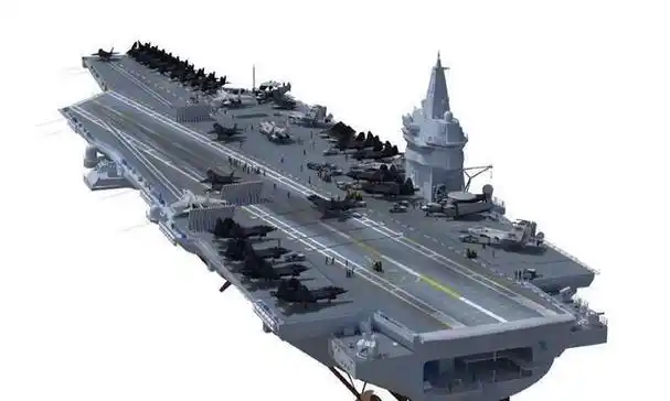 中国005航母模板研制成功,确定采用核动力,这是具有重大历史意义的