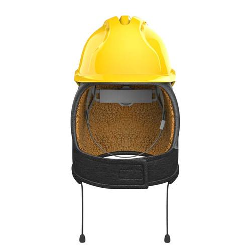 安全帽套棉内衬冬季工地防砸保暖内胆加厚防寒头部防护用品