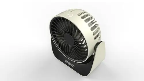 办公便捷小风扇360度旋转风扇usb电池双用新款创意迷你小风扇定制