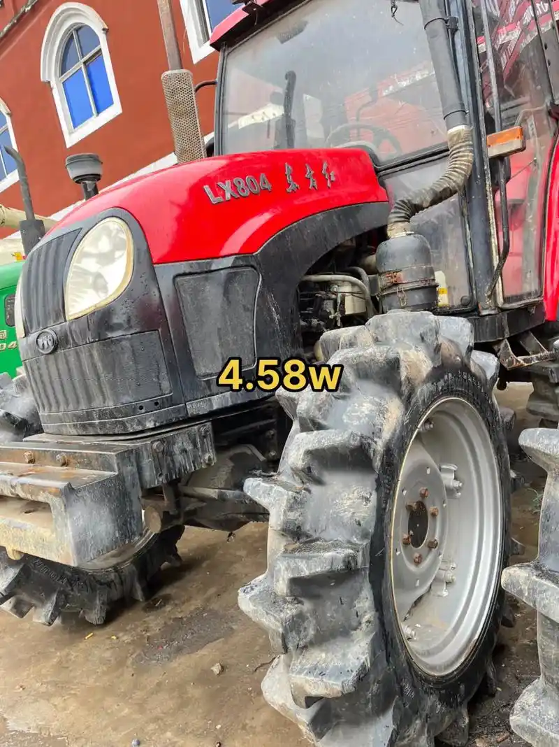 东方红lx804拖拉机.原厂驾驶室 数字挡 空调#拖拉机 # - 抖音