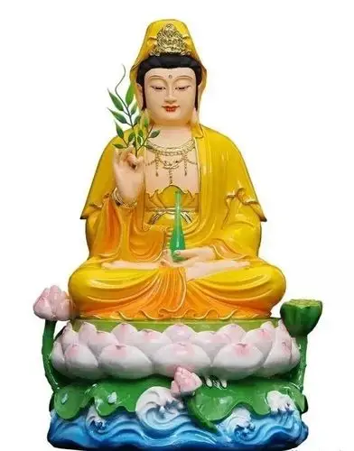 10月15号,观音菩萨照片,见者有福,保你全家平安