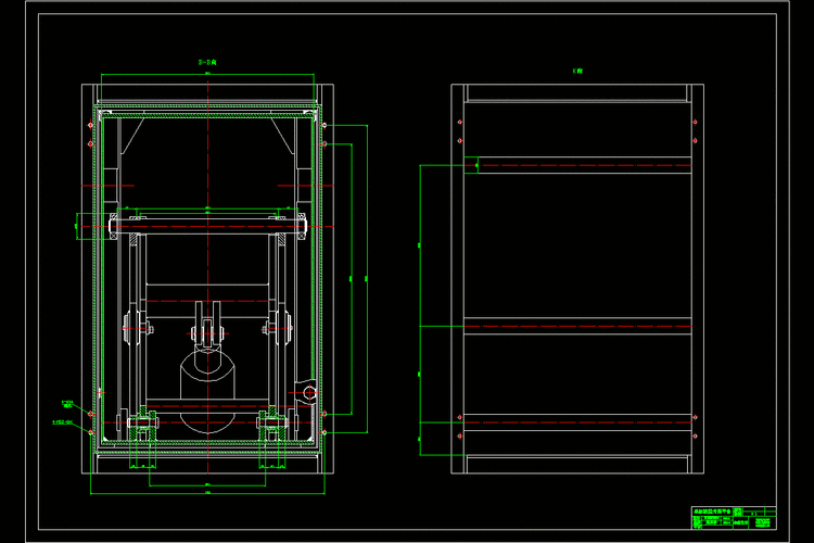 板材校平分切自动生产线单油缸升降台机械设计【含cad图纸】
