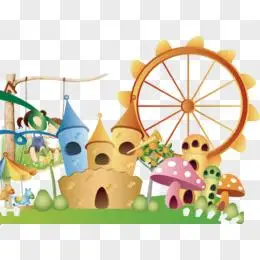 游乐场卡通图片素材_免费游乐场卡通png设计图片大全_图精灵