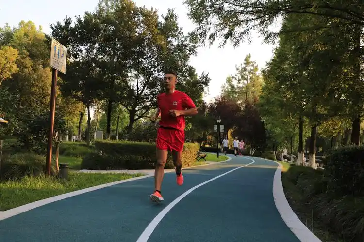 新世纪公园健康步道开跑啦,啦,啦,啦.