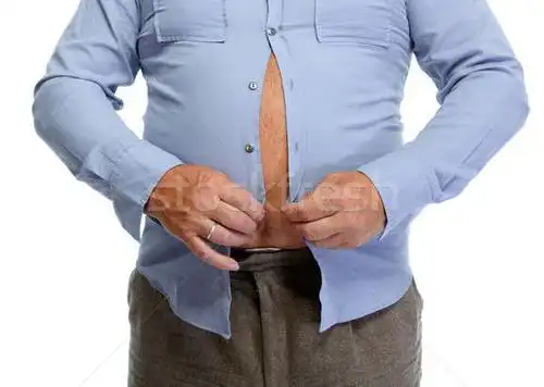 商业照片: 胖子 ·肚· 高级 · 男子 · 脂肪 ·胃