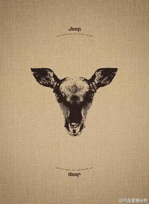 每一张图片正向看是一种动物,但将它倒过来看又是另一种动物